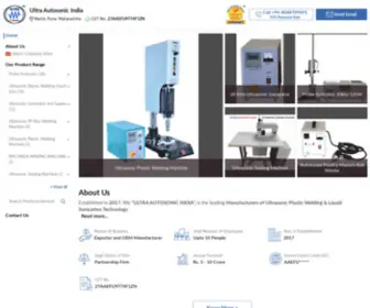Ultraautosonicindia.com(Ultra Autosonic India) Screenshot