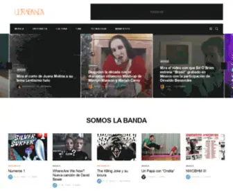 Ultrabanda.com(Somos la Banda) Screenshot