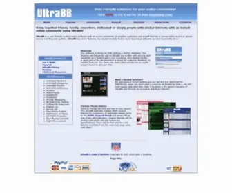 Ultrabb.net(User Friendly Forum Software) Screenshot