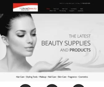 Ultrabeautysupplysalon.net(Ultra Beauty Supply and Salon) Screenshot