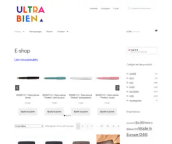 Ultrabien.be(Boutique curieuse) Screenshot