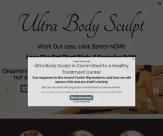 Ultrabodysculpt.com(Ultra Body Sculpt) Screenshot