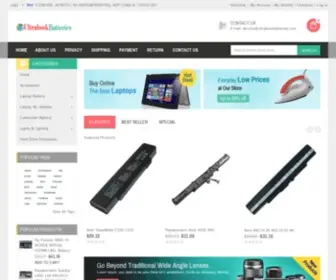 Ultrabookbatteries.com(Ultrabook Batteries) Screenshot