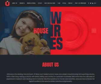 Ultracab.in(Cables Supplier in India) Screenshot