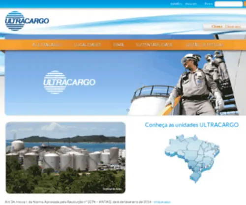 Ultracargo.com.br(Ultracargo) Screenshot