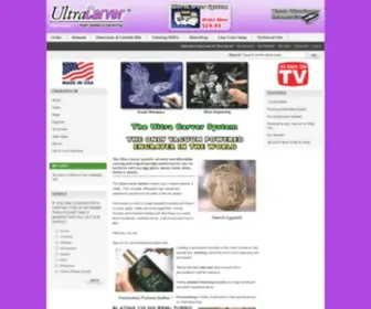 Ultracarver.com(Ultra Carver Hobby Engraver 120) Screenshot