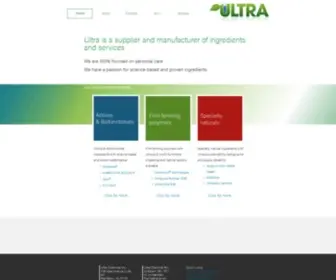 Ultrachem.com(Ultra Chemical) Screenshot