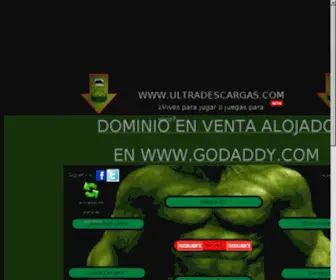 Ultradescargas.com(Ultradescargas) Screenshot