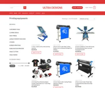 Ultradesigns.co.za(Ultra designs) Screenshot