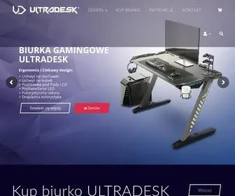 Ultradesk.pl(Biurka komputerowe i gamingowe) Screenshot