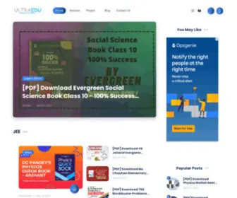 Ultraedu.in(ultraedu) Screenshot