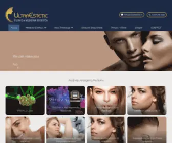 Ultraestetic.ro(Clinica UltraEstetic Cotroceni) Screenshot