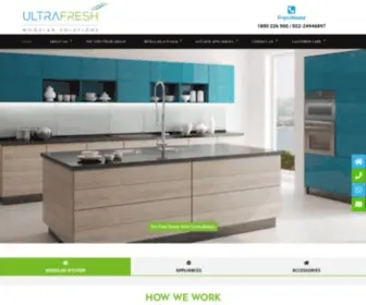 Ultrafreshindia.com(The kitchen) Screenshot