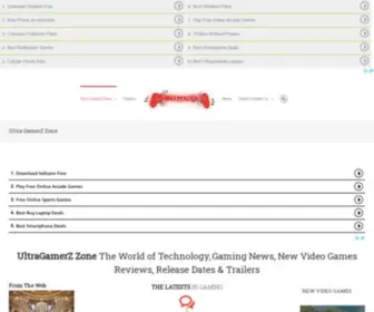Ultragamerz.com(Ultragamerz is all about new technologies) Screenshot