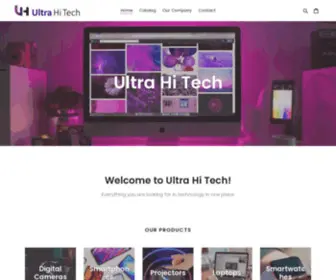 Ultrahitechshop.com(Ultra HiTech) Screenshot