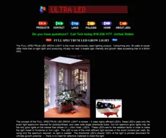 Ultraledlights.com(LED Lights and Light Fixtures) Screenshot