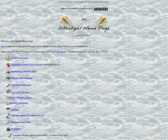 Ultralighthomepage.com(The Ultralight) Screenshot