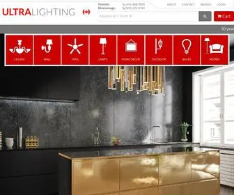 Ultralighting.ca(Ultra Lighting Canada) Screenshot