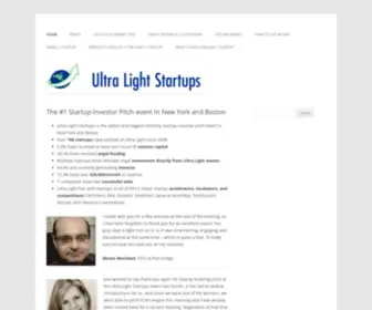 Ultralightstartups.com(Top Ideas For Your Money) Screenshot