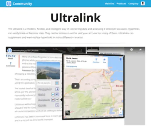 Ultralink.me(Ultralink) Screenshot