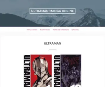 Ultramanmanga.com(Ultraman Manga Online English Virsion In High) Screenshot