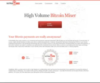 Ultramixer-BTC.com(Ultramixer BTC) Screenshot