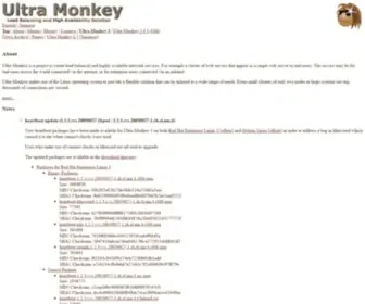 Ultramonkey.org(Verge) Screenshot