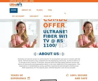 Ultranet.com.np(UltraNet Communication) Screenshot