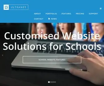 Ultranet.school.nz(Ultranet) Screenshot