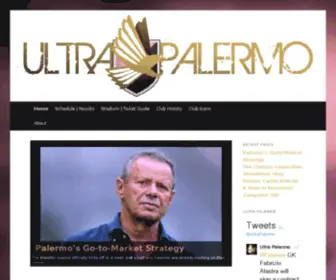 Ultrapalermo.com(Ultra Palermo) Screenshot