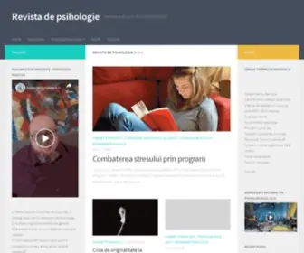 Ultrapsihologie.ro(Revista de psihologie) Screenshot