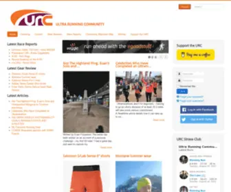 Ultrarunningcommunity.com(Recent Discussions (1/4)) Screenshot