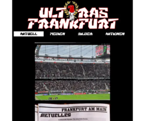 Ultras-Frankfurt.de(Ultras Frankfurt 1997) Screenshot