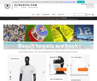 Ultras1312.com(Tifo, wear and accessories) Screenshot
