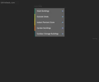 Ultrasheds.com(Metal and Wooden Garden Sheds) Screenshot