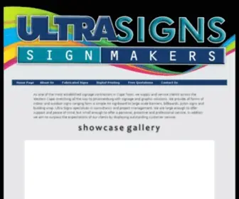 Ultrasigns.co.za(Ultrasigns) Screenshot