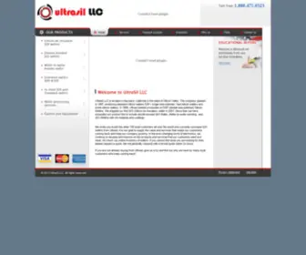 Ultrasil.com(SOI Wafer) Screenshot