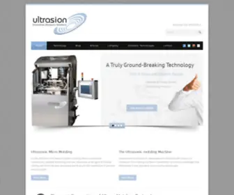 Ultrasion.eu(Innovative Ultrasonic Solutions) Screenshot