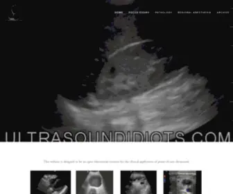 Ultrasoundidiots.com(Ultrasound Idiots) Screenshot