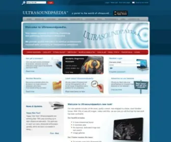 Ultrasoundpaedia.com(Home) Screenshot