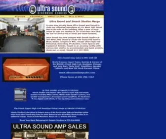 Ultrasoundrehearsal.com(Ultra Sound Rehearsal Studios) Screenshot