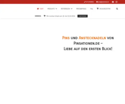 Ultrasservice.de(Pins) Screenshot