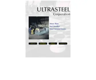 Ultrasteel.com(Ultrasteel Corporation) Screenshot