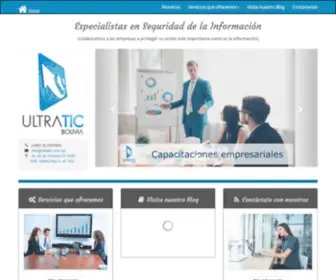 Ultratic.com.bo(ULTRATIC BOLIVIA) Screenshot