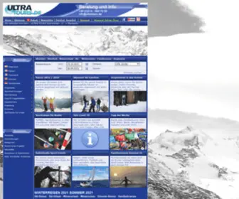 Ultratours.de(Skireisen) Screenshot