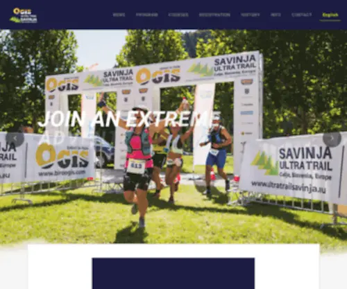 Ultratrailsavinja.com(Ultra trail Savinja) Screenshot