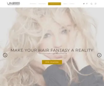 Ultratress.com(UltraTress Remy Human Hair Extensions) Screenshot