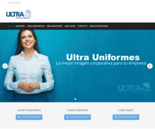 Ultrauniformes.com.mx(Uniformes) Screenshot