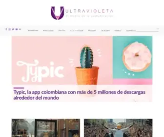 Ultravioleta.co(Home) Screenshot