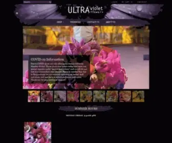 Ultravioletflowersdc.com(Ultra Violet Flowers) Screenshot